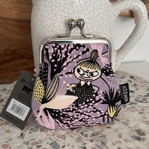 Moomin Little Myy Canvas Pouch NWT